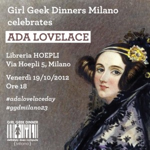 GGD Milano celebrates Ada Lovelace